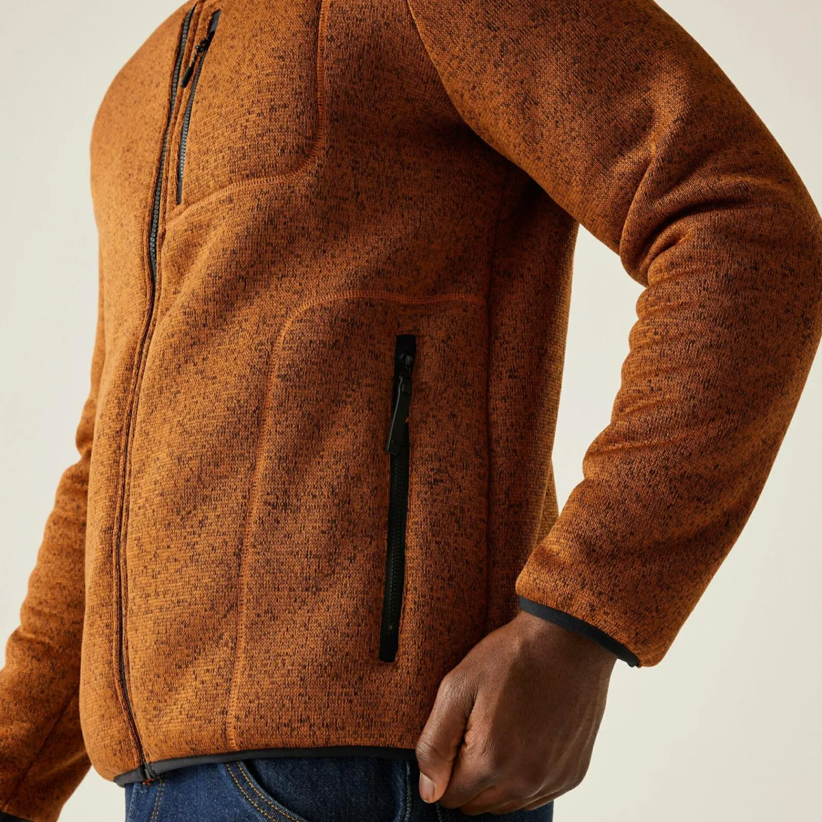 Regatta Polaire zippée pour homme Barlee |<Homme Polaires Zip Complet