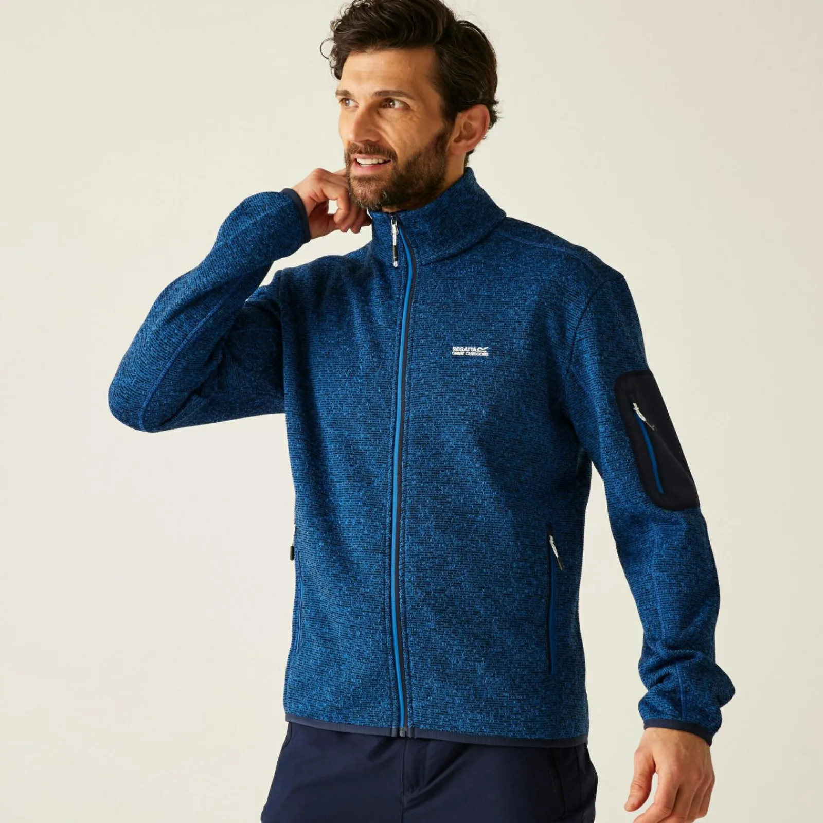 Regatta Polaire zippée pour homme Newhill |<Homme Polaires Zip Complet