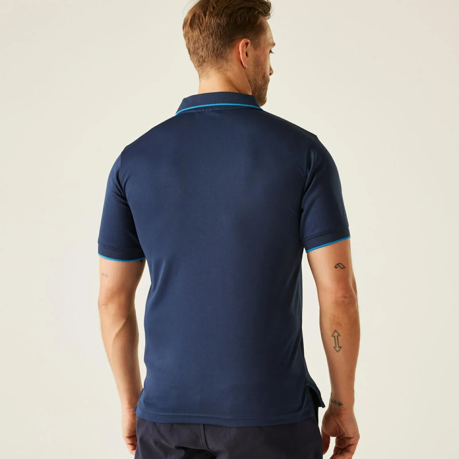 Regatta Polo à Manches Courtes Navigate Hommes |<Homme/Femme T-Shirts & Débardeurs|T-Shirts & Débardeurs