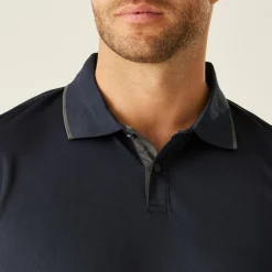 Regatta Polo à Manches Courtes Navigate Hommes |<Homme/Femme T-Shirts & Débardeurs|T-Shirts & Débardeurs