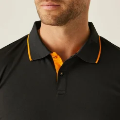 Regatta Polo à Manches Courtes Navigate Hommes |<Homme/Femme T-Shirts & Débardeurs|T-Shirts & Débardeurs