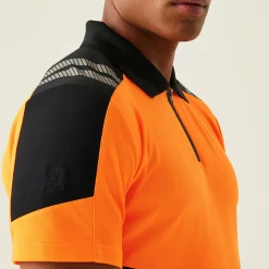 Regatta Polo Haute Visibilité Homme Hi-Vis X-Pro |<Homme/Femme T-Shirts & Débardeurs|T-Shirts & Débardeurs