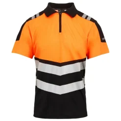 Regatta Polo Haute Visibilité Homme Hi-Vis X-Pro |<Homme/Femme T-Shirts & Débardeurs|T-Shirts & Débardeurs
