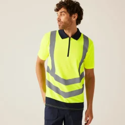 Regatta Polo Hi-Vis Pro |< T-Shirts & Débardeurs|T-Shirts & Débardeurs