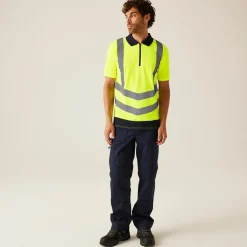 Regatta Polo Hi-Vis Pro |< T-Shirts & Débardeurs|T-Shirts & Débardeurs