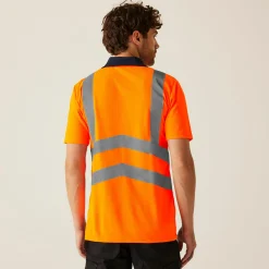 Regatta Polo Hi-Vis Pro |< T-Shirts & Débardeurs|T-Shirts & Débardeurs