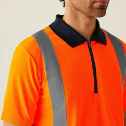 Regatta Polo Hi-Vis Pro |< T-Shirts & Débardeurs|T-Shirts & Débardeurs
