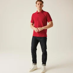 Regatta Polo manches courtes 65/35 pour homme |< T-Shirts & Débardeurs|T-Shirts & Débardeurs