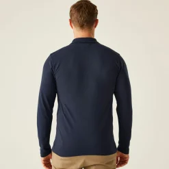 Regatta Polo manches longues 65/35 pour homme |< T-Shirts & Débardeurs|T-Shirts & Débardeurs