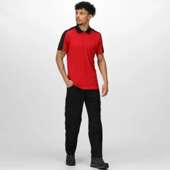 Regatta Polo respirant Homme Contrast à séchage rapide |< T-Shirts & Débardeurs|T-Shirts & Débardeurs