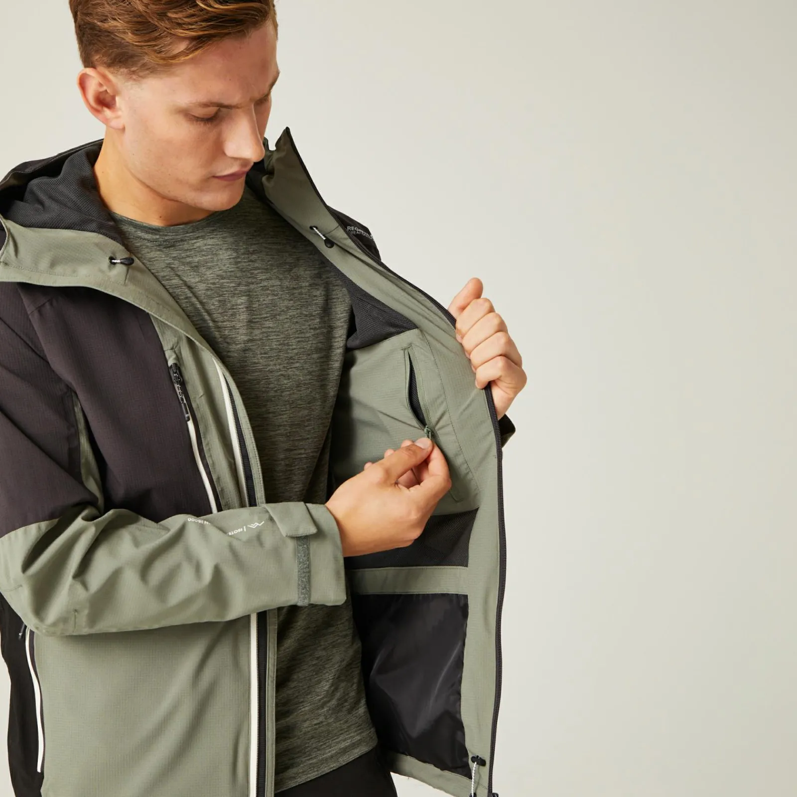 Regatta Raddick II Homme Veste imperméable |<Homme Vestes Imperméables