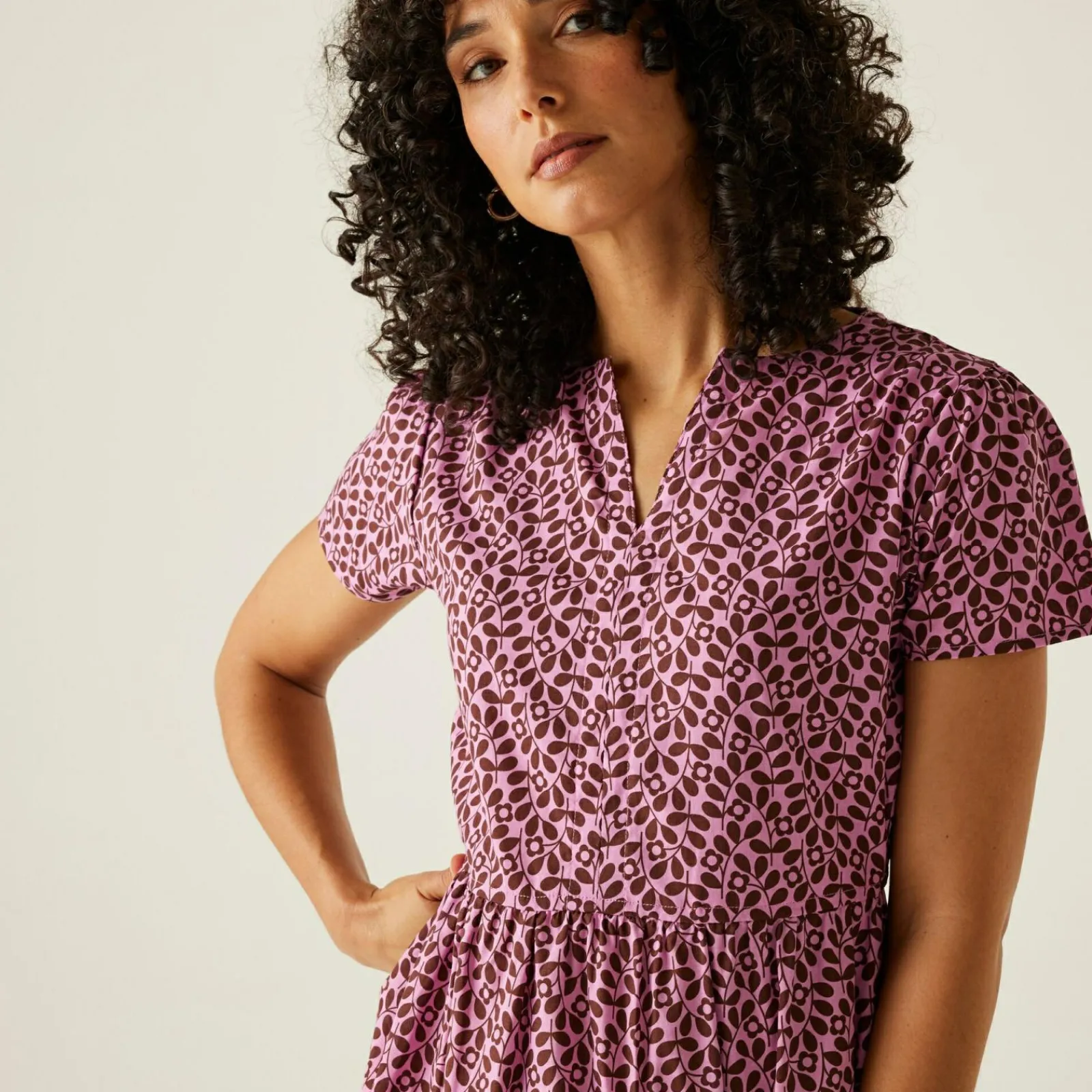 Regatta Robe midi à volants Orla Kiely |<Femme Robes