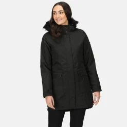 Regatta Sabinka Parka avec bordure en fausse fourrure pour femme |<Femme Parkas|Vestes Chaudes