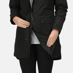 Regatta Sabinka Parka avec bordure en fausse fourrure pour femme |<Femme Parkas|Vestes Chaudes