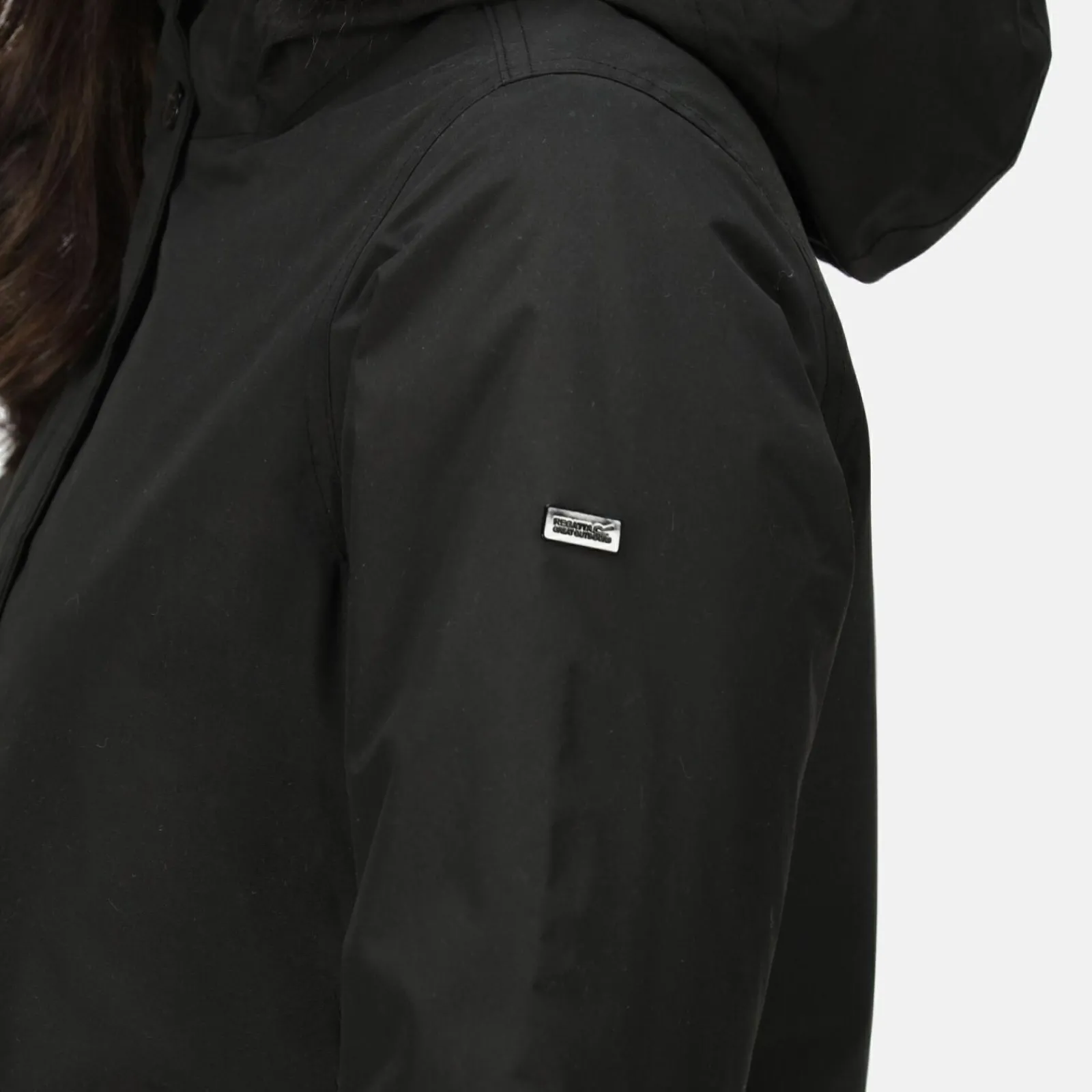 Regatta Sabinka Parka avec bordure en fausse fourrure pour femme |<Femme Parkas|Vestes Chaudes