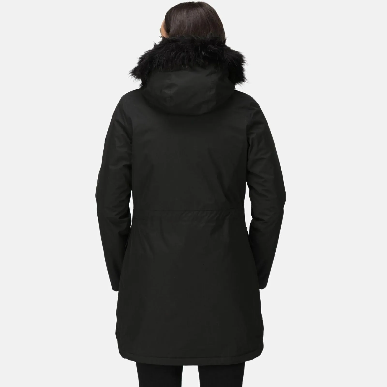 Regatta Sabinka Parka avec bordure en fausse fourrure pour femme |<Femme Parkas|Vestes Chaudes