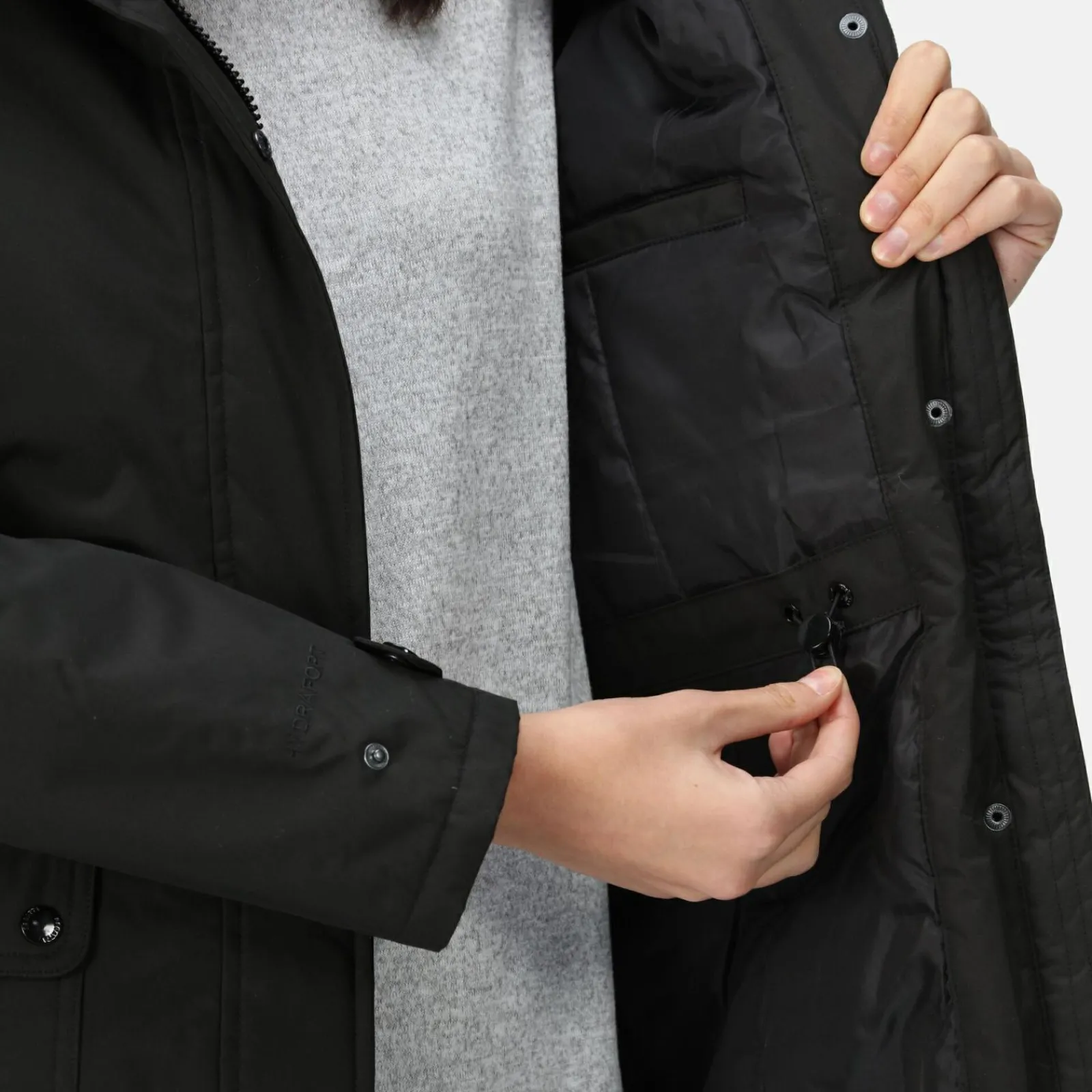 Regatta Sabinka Parka avec bordure en fausse fourrure pour femme |<Femme Parkas|Vestes Chaudes