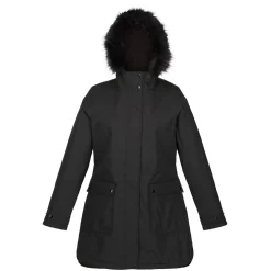 Regatta Sabinka Parka avec bordure en fausse fourrure pour femme |<Femme Parkas|Vestes Chaudes