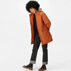 Regatta Sabinka Parka avec bordure en fausse fourrure pour femme |<Femme Parkas|Vestes Chaudes