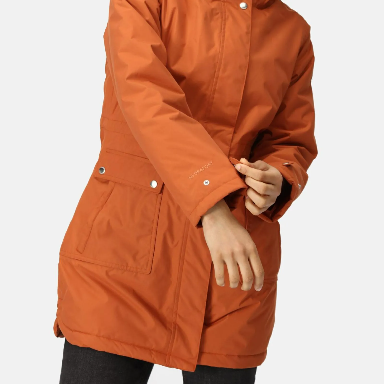 Regatta Sabinka Parka avec bordure en fausse fourrure pour femme |<Femme Parkas|Vestes Chaudes
