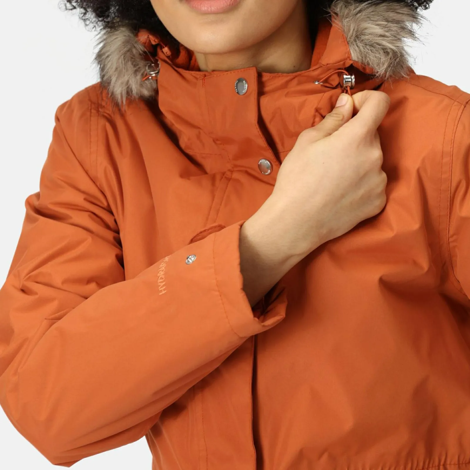 Regatta Sabinka Parka avec bordure en fausse fourrure pour femme |<Femme Parkas|Vestes Chaudes