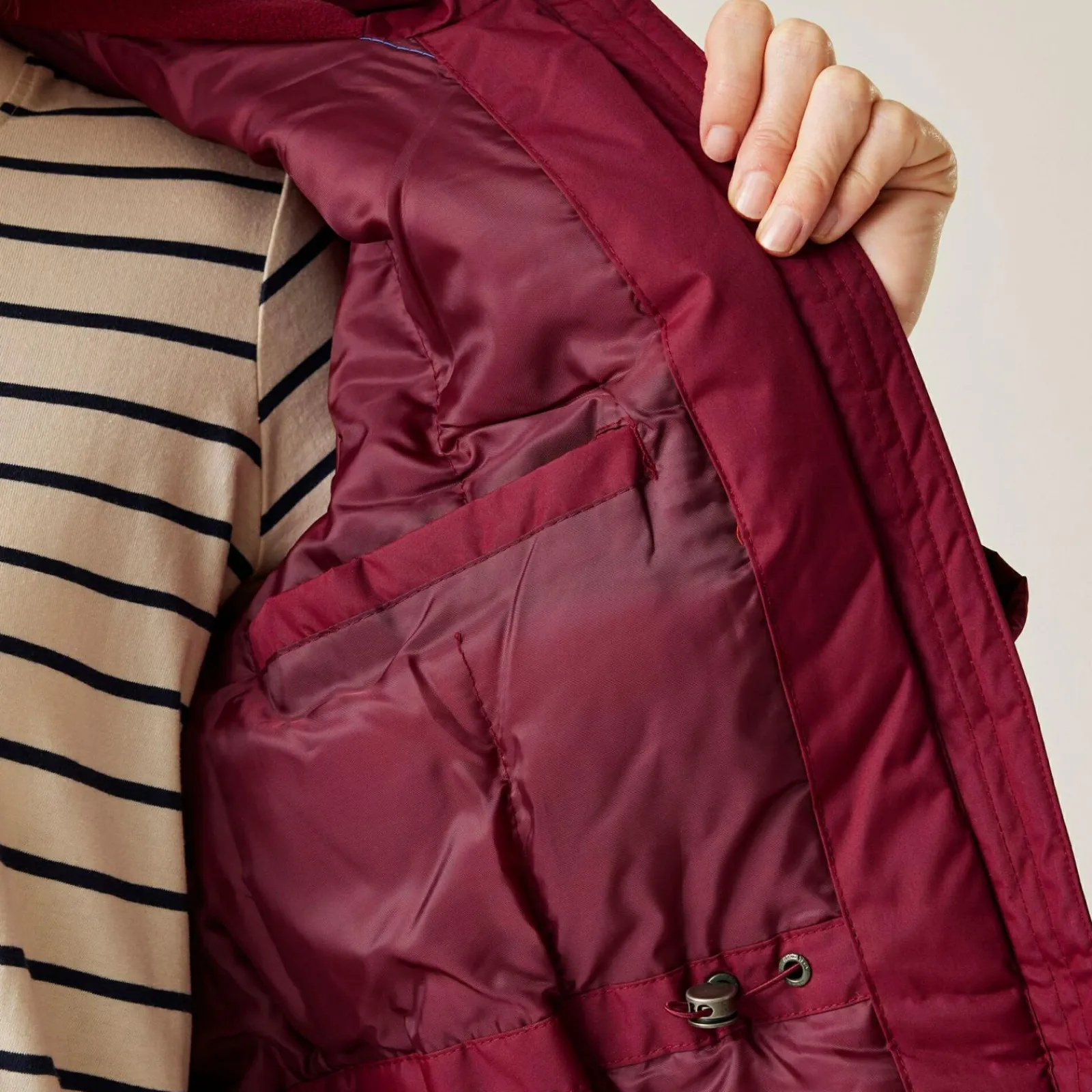 Regatta Sabinka Parka avec bordure en fausse fourrure pour femme |<Femme Parkas|Vestes Chaudes