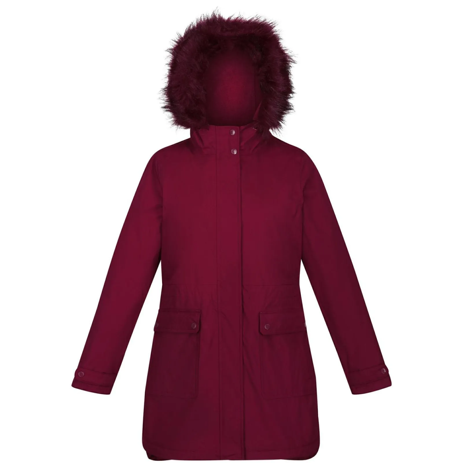 Regatta Sabinka Parka avec bordure en fausse fourrure pour femme |<Femme Parkas|Vestes Chaudes