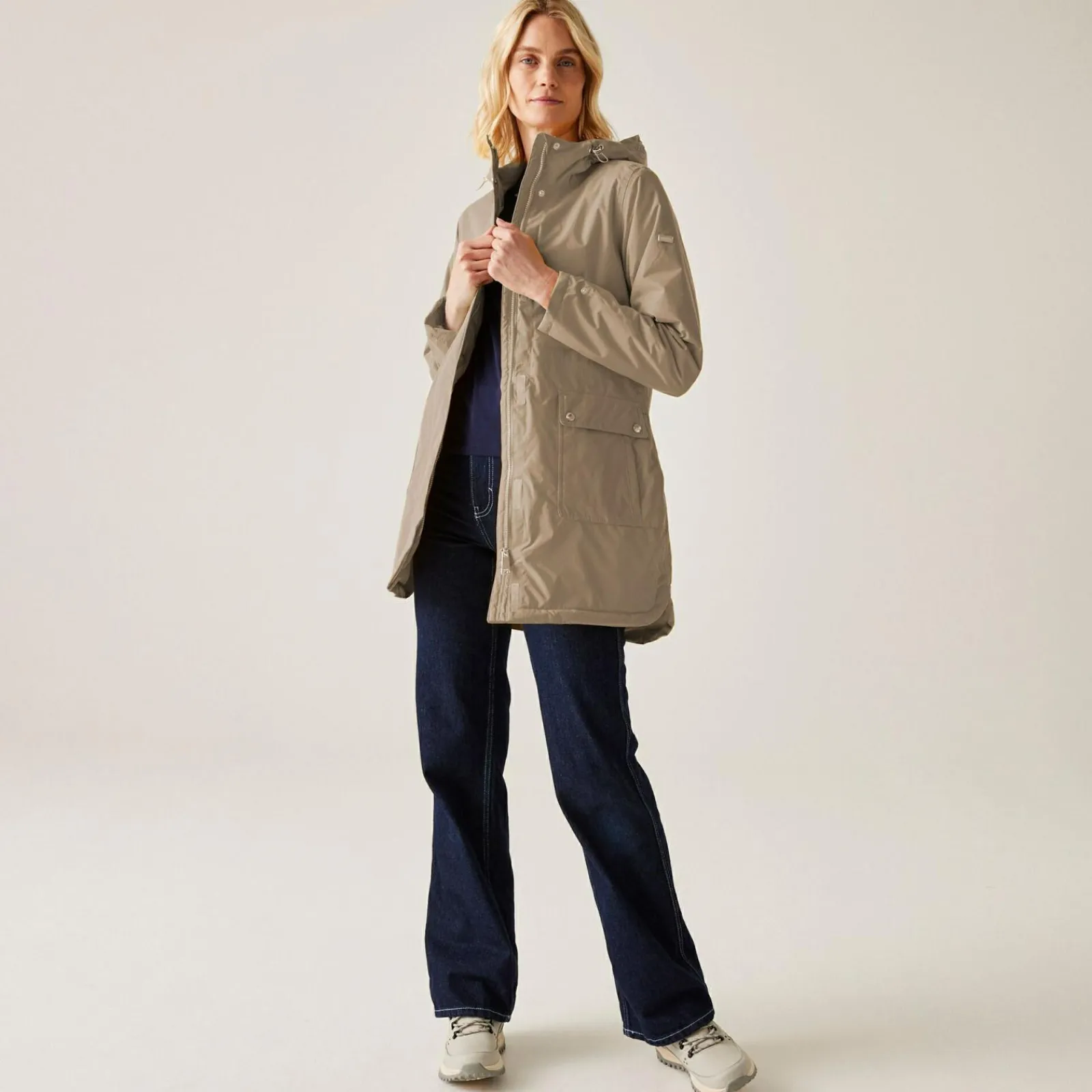 Regatta Sabinka Parka avec bordure en fausse fourrure pour femme |<Femme Parkas|Vestes Chaudes
