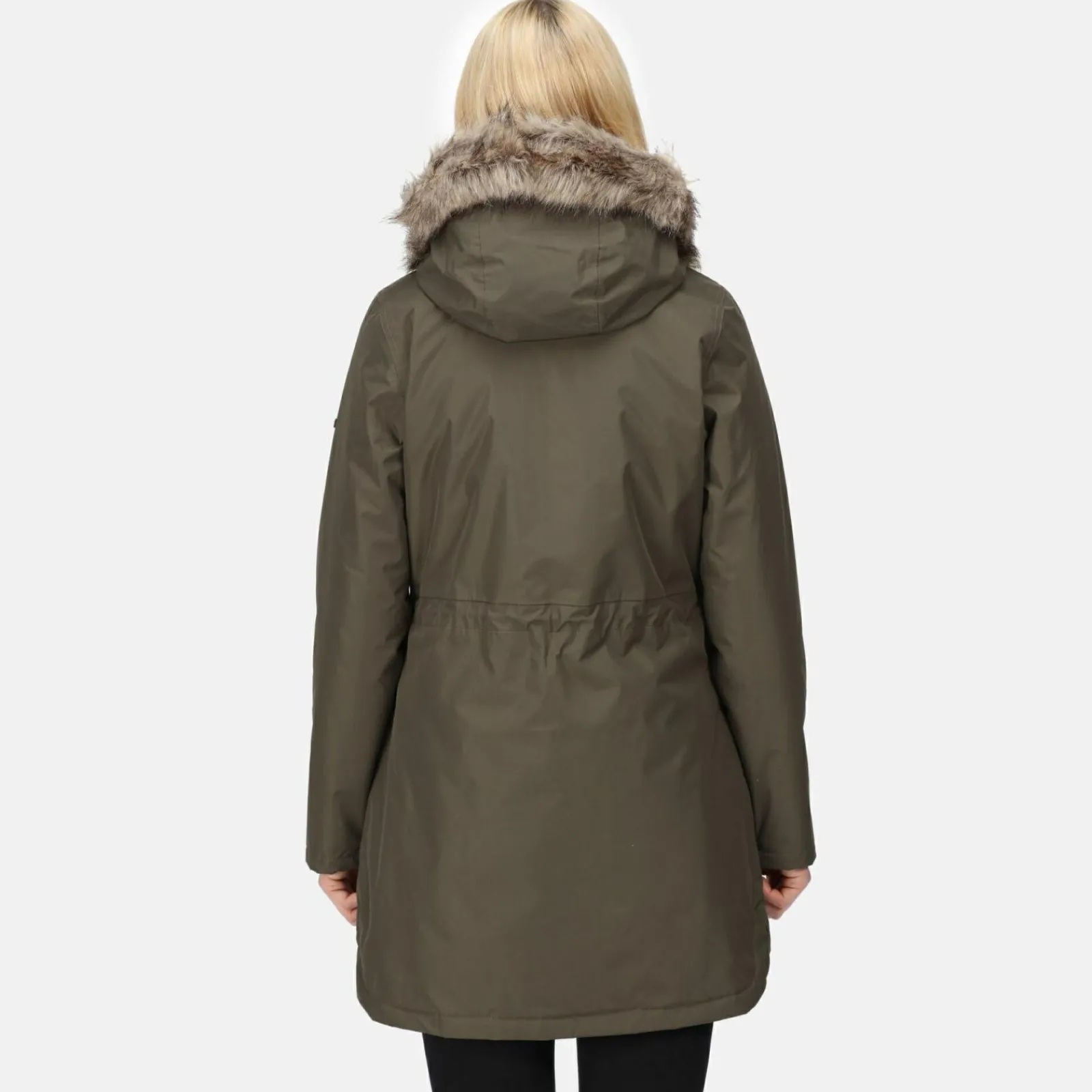 Regatta Sabinka Parka avec bordure en fausse fourrure pour femme |<Femme Parkas|Vestes Chaudes