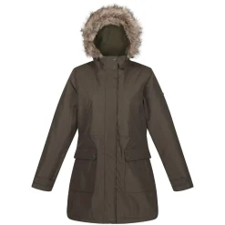 Regatta Sabinka Parka avec bordure en fausse fourrure pour femme |<Femme Parkas|Vestes Chaudes