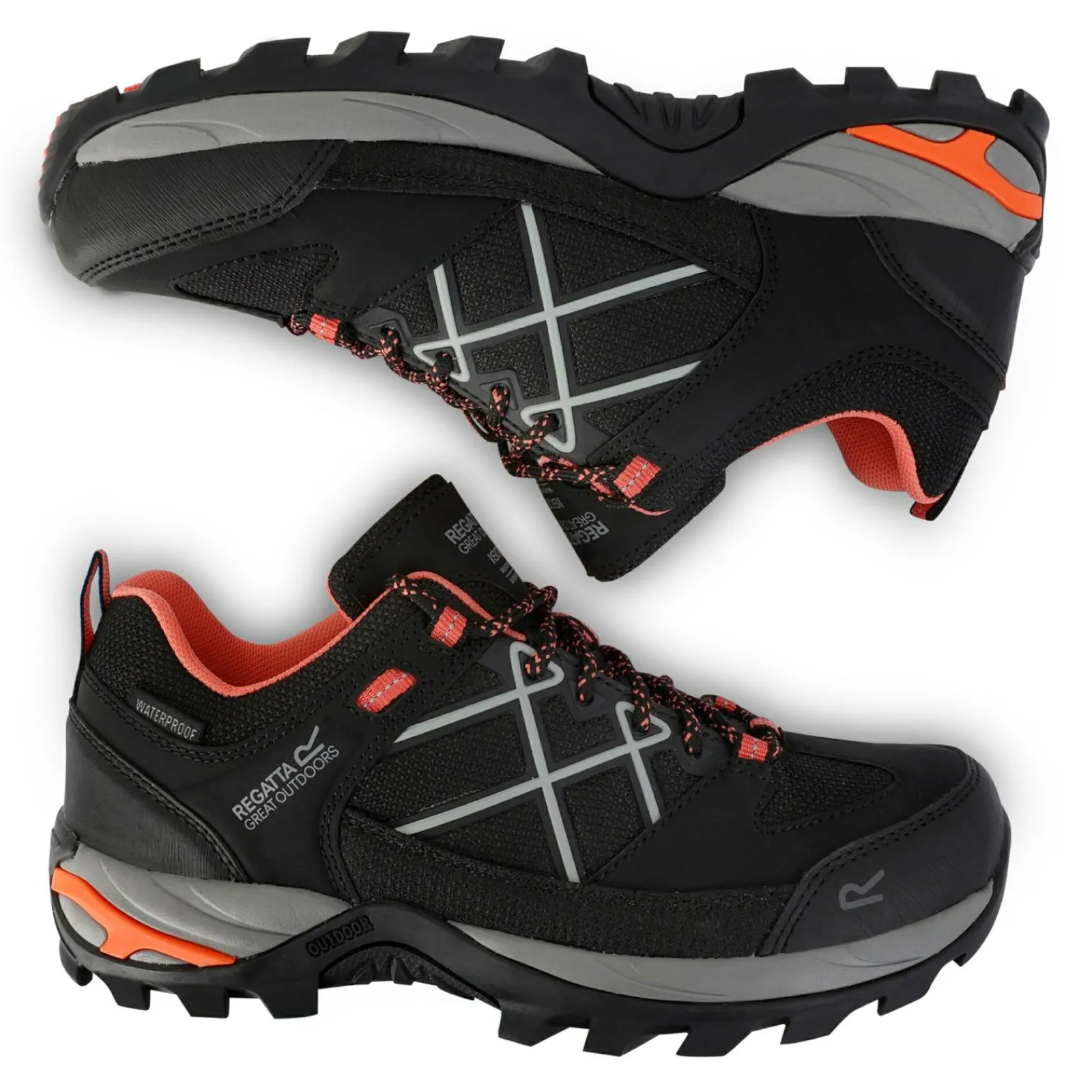 Regatta Samaris III Femme Chaussures de marche basses |<Femme Chaussures De Marche|Chaussures De Marche