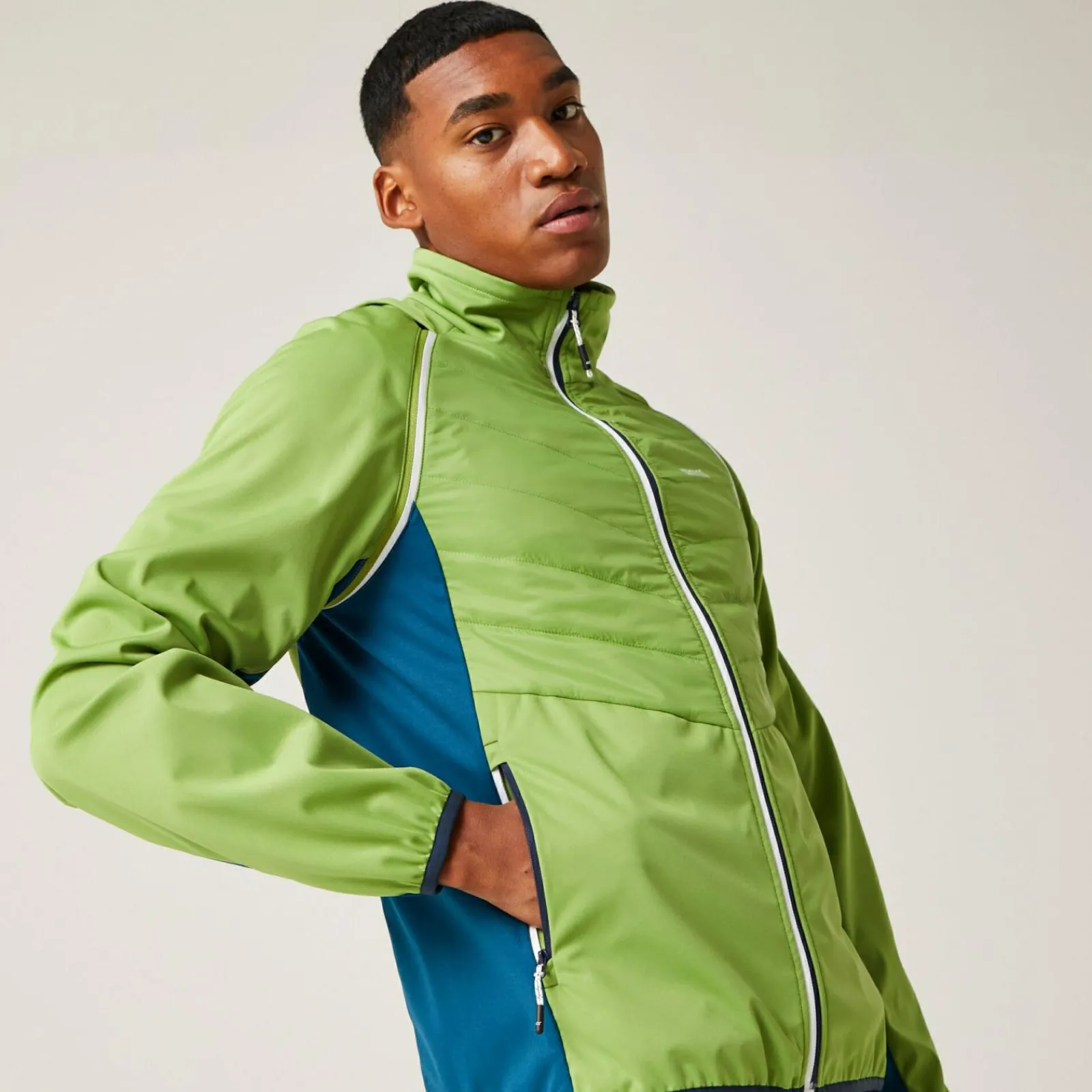 Regatta Steren Hybrid II Homme Veste softshell |<Homme Vestes Hybrides|Vestes Softshell