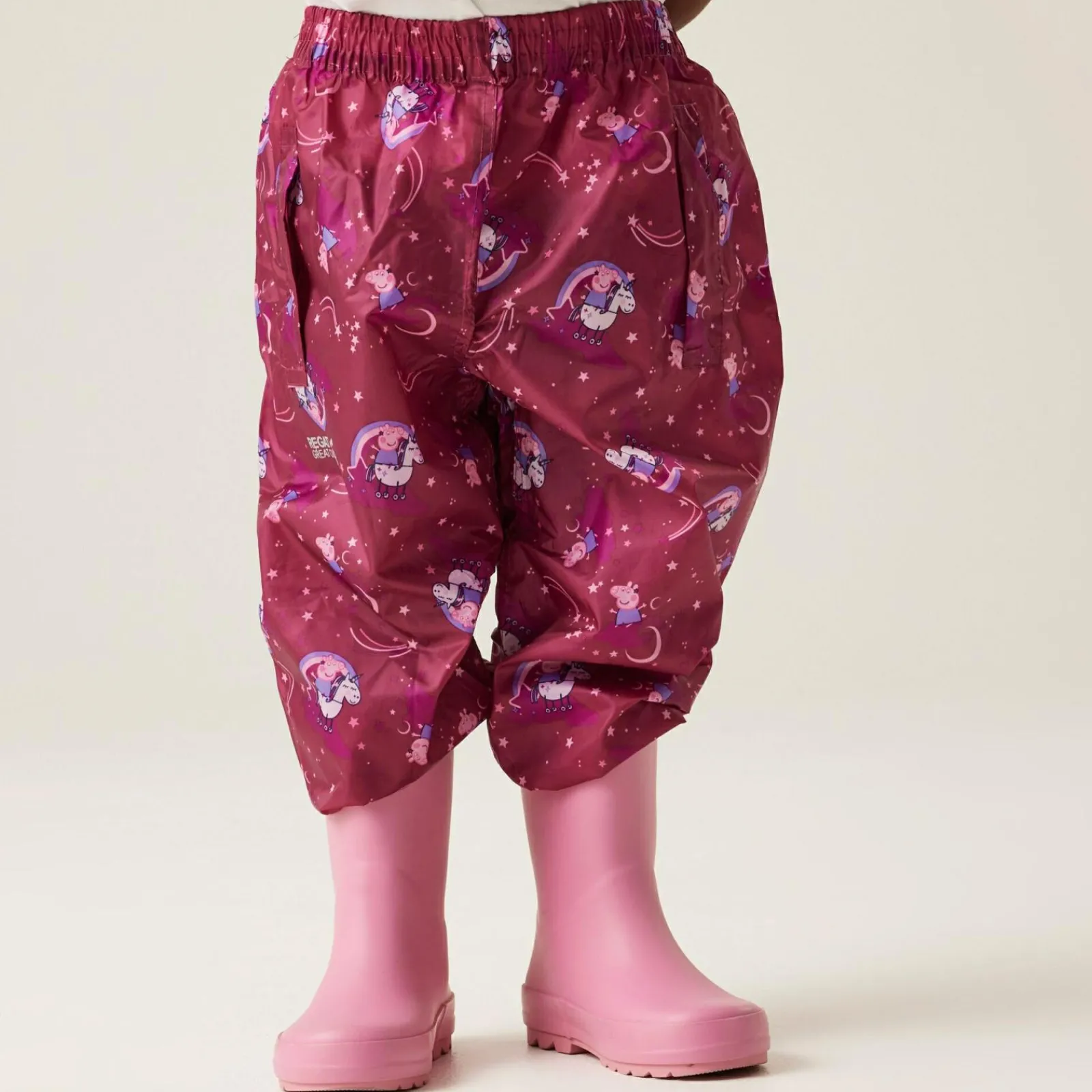 Regatta Surpantalon Junior imperméable avec design Peppa Pig Pack-It |<Enfant Petits Aventuriers|Peppa Pig