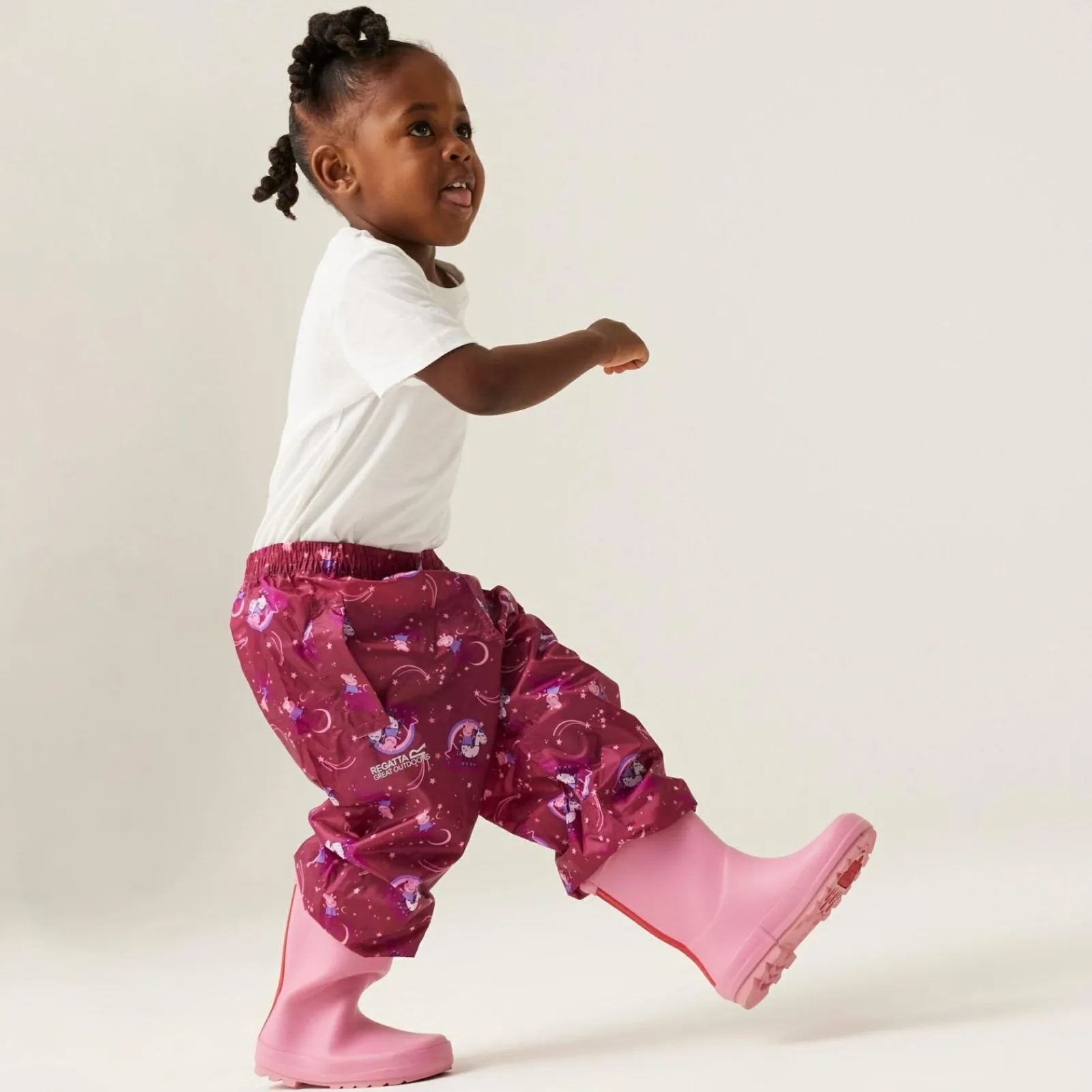 Regatta Surpantalon Junior imperméable avec design Peppa Pig Pack-It |<Enfant Petits Aventuriers|Peppa Pig