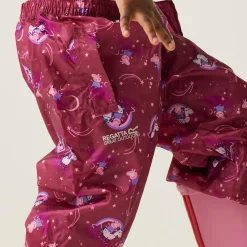 Regatta Surpantalon Junior imperméable avec design Peppa Pig Pack-It |<Enfant Petits Aventuriers|Peppa Pig