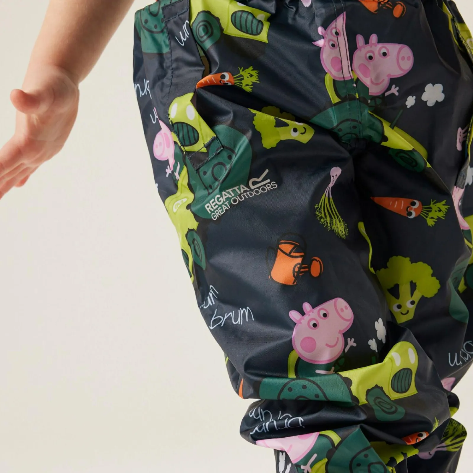 Regatta Surpantalon Junior imperméable avec design Peppa Pig Pack-It |<Enfant Petits Aventuriers|Peppa Pig