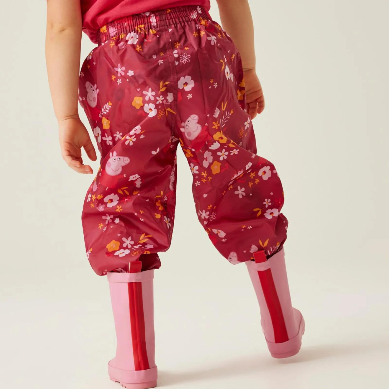 Regatta Surpantalon Junior imperméable avec design Peppa Pig Pack-It |<Enfant Vêtements De Fille|Pantalons Imperméables