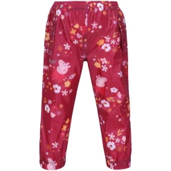 Regatta Surpantalon Junior imperméable avec design Peppa Pig Pack-It |<Enfant Vêtements De Fille|Pantalons Imperméables