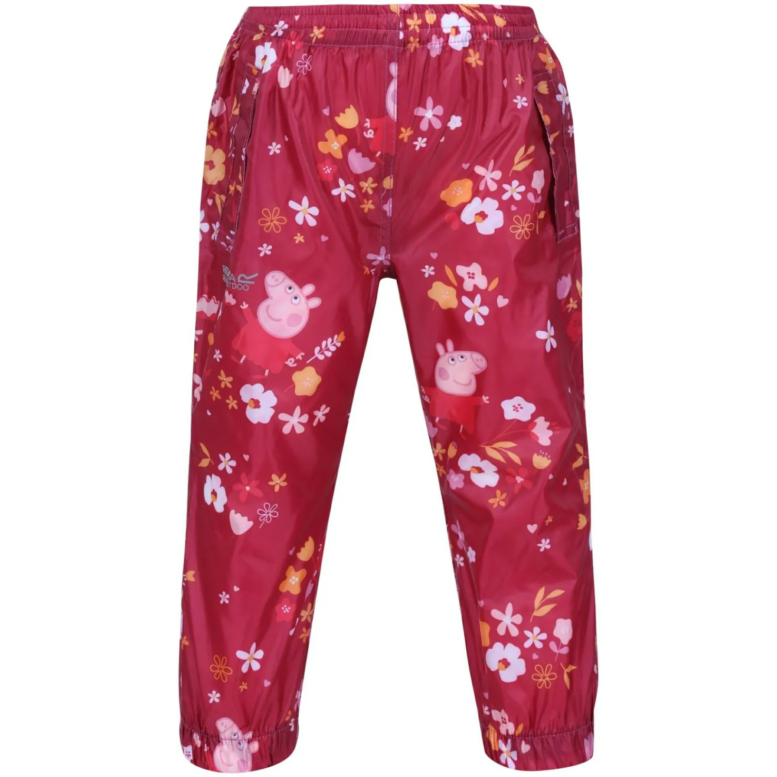 Regatta Surpantalon Junior imperméable avec design Peppa Pig Pack-It |<Enfant Vêtements De Fille|Pantalons Imperméables