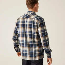 Regatta Thamos Homme Chemise à carreaux doublée polaire à manches longues |<Homme/Femme Chemises