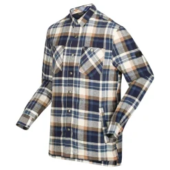 Regatta Thamos Homme Chemise à carreaux doublée polaire à manches longues |<Homme/Femme Chemises