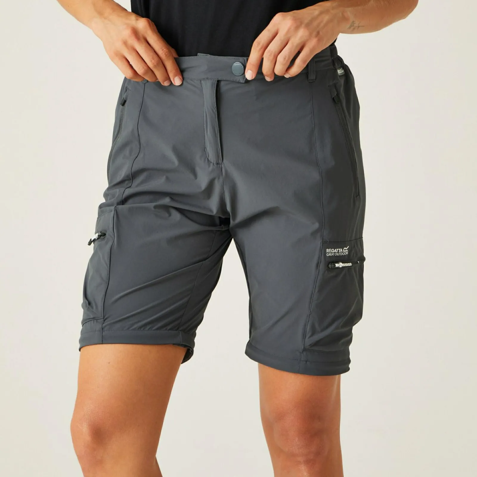 Regatta Travel Light Zip Off Packaway Femme Pantalon |<Femme Pantalons Zippés|Pantalons De Marche