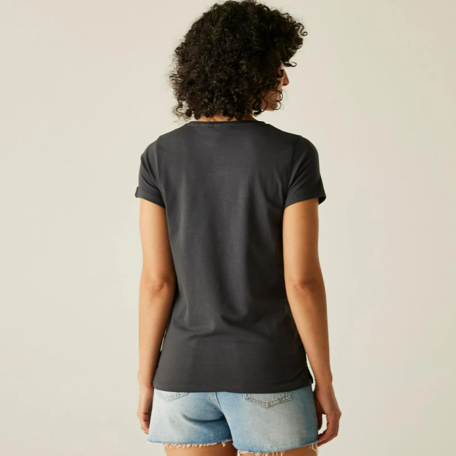 Regatta T-shirt à col en V Elkie pour femme |<Femme T-Shirts