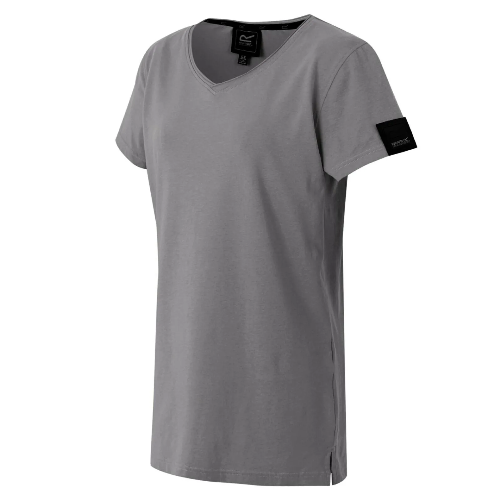 Regatta T-shirt à col en V Elkie pour femme |<Femme T-Shirts