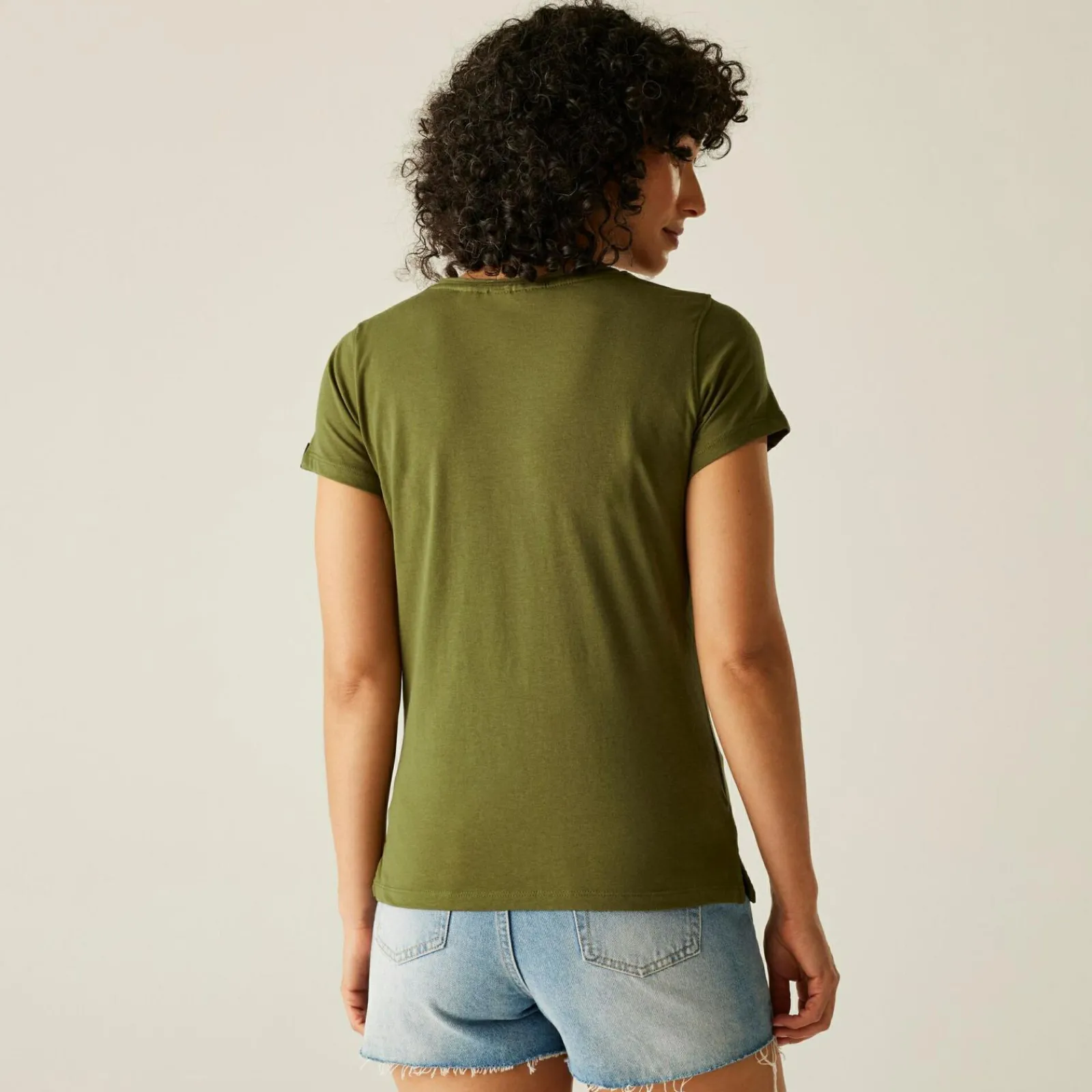 Regatta T-shirt à col en V Elkie pour femme |<Femme T-Shirts