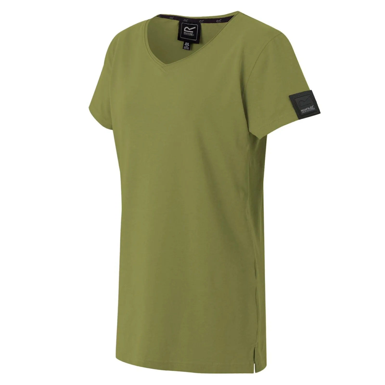 Regatta T-shirt à col en V Elkie pour femme |<Femme T-Shirts