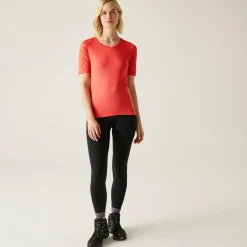 Regatta T-shirt à col en V Fingal II pour femme |<Femme T-Shirts