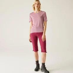 Regatta T-shirt à col en V Fingal II pour femme |<Femme T-Shirts