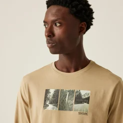Regatta T-shirt à manches longues Maylow pour homme |<Homme/Femme T-Shirts