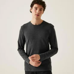 Regatta T-shirt à manches longues Maylow pour homme |<Homme/Femme T-Shirts